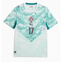 Camiseta Portugal Rafael Leao #17 Segunda Equipación Replica Mundial 2026 mangas cortas